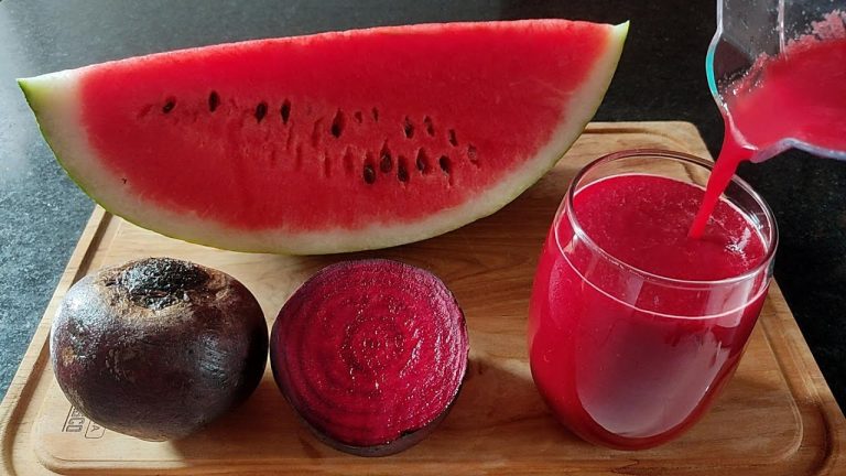 Discover the Benefits of Beetroot and Watermelon Juice: A Powerhouse for Anemia and More!