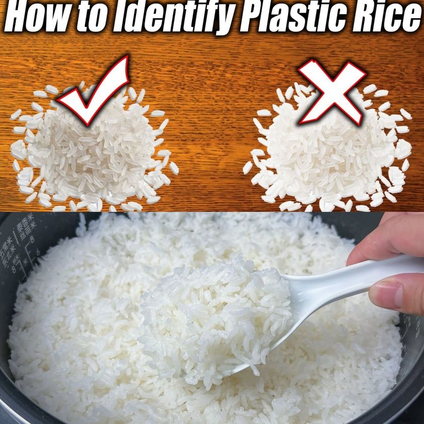 Distinguishing between real rice and plastic rice can be a matter of health and safety