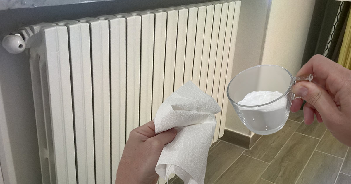 How to clean radiators without making dust all over the house