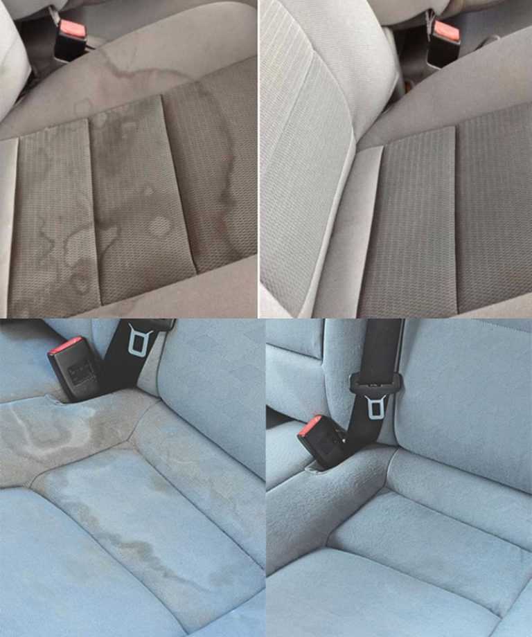 Stubborn stains on car seats? The trick used by car washes to remove them