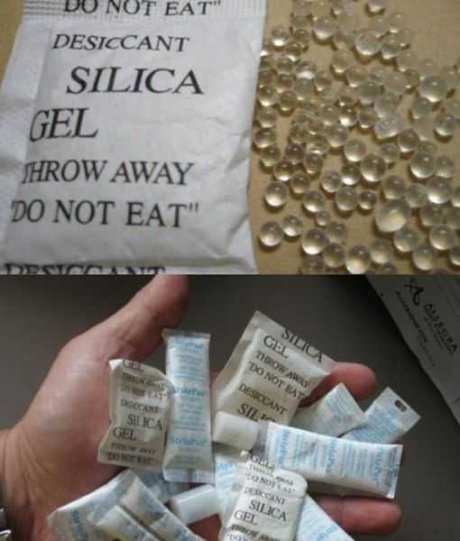 Don’t throw away these bags: they contain silica and are very useful for the house |