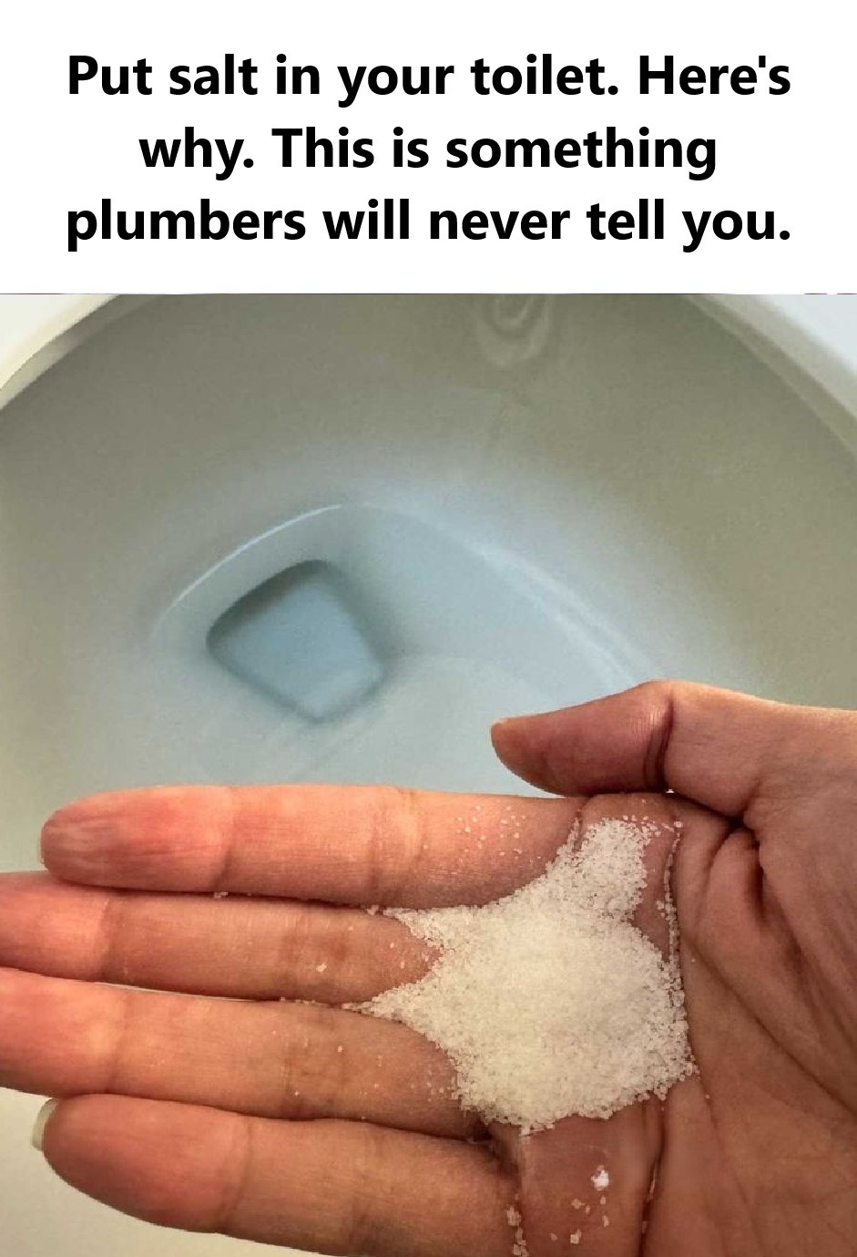 Why You Should Put Salt in Your Toilet: Benefits and Reasons Plumbers Use It