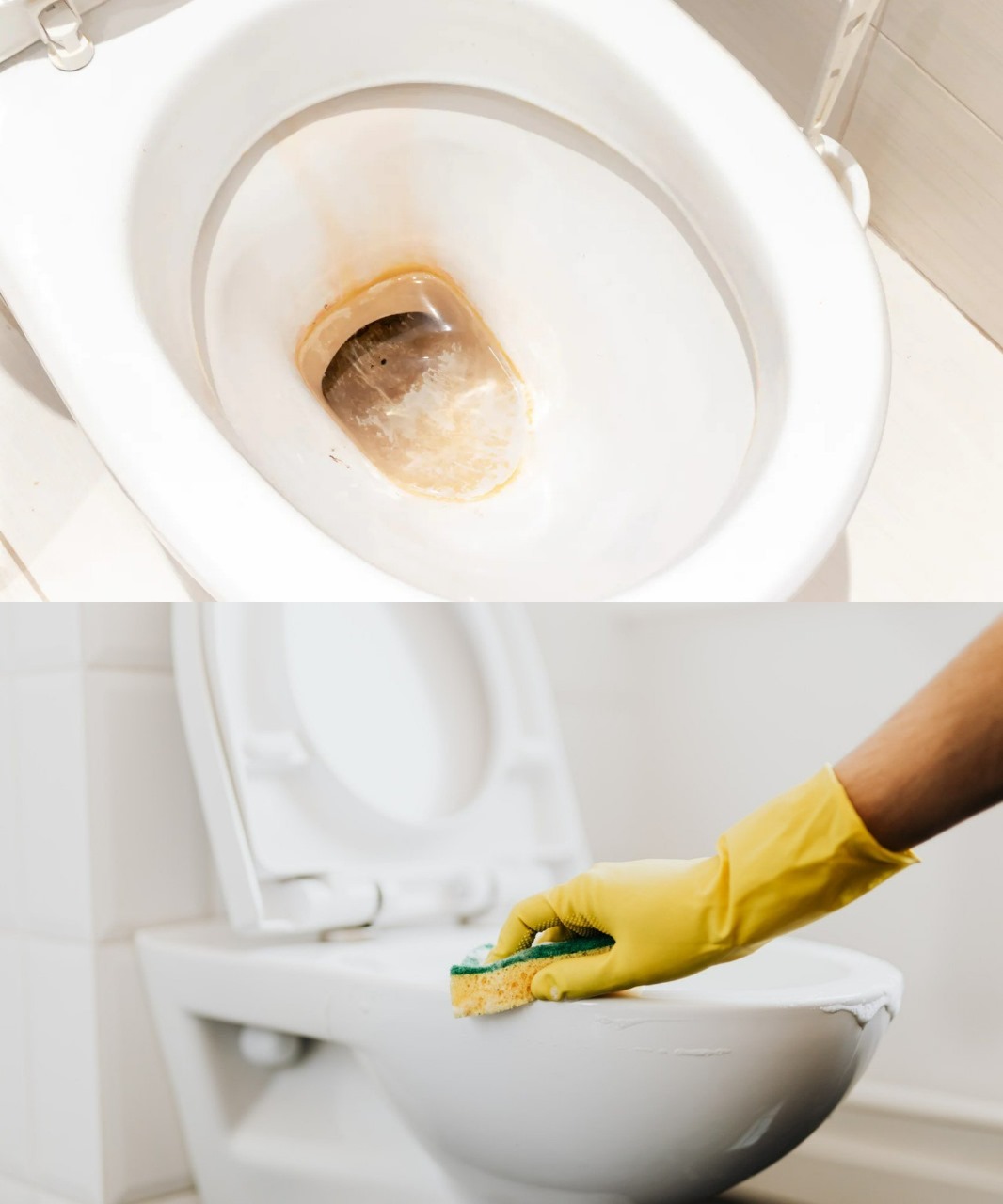 Excellent Home Tip to Remove Yellow Stains and Limescale in Toilets Without Chemicals