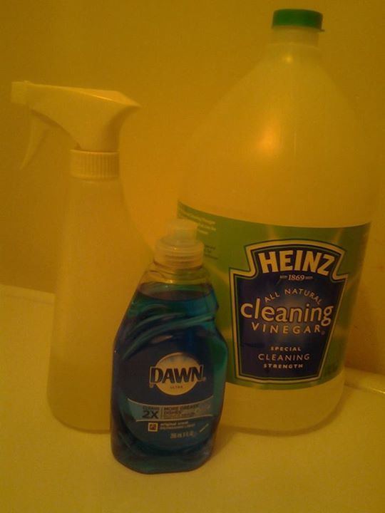 Effortless Bathtub Cleaning Hack: Heinz Cleaning Vinegar and Blue Dawn Trick