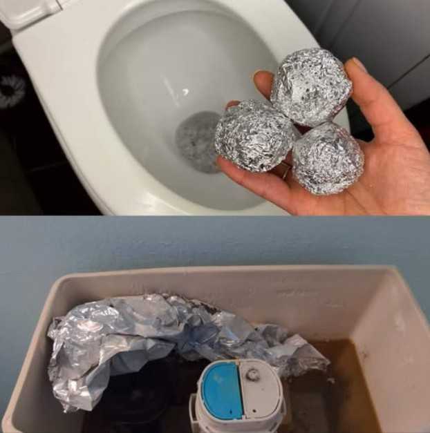 Put Aluminum Foil in the Toilet? Here’s Why You Might Want to Try It