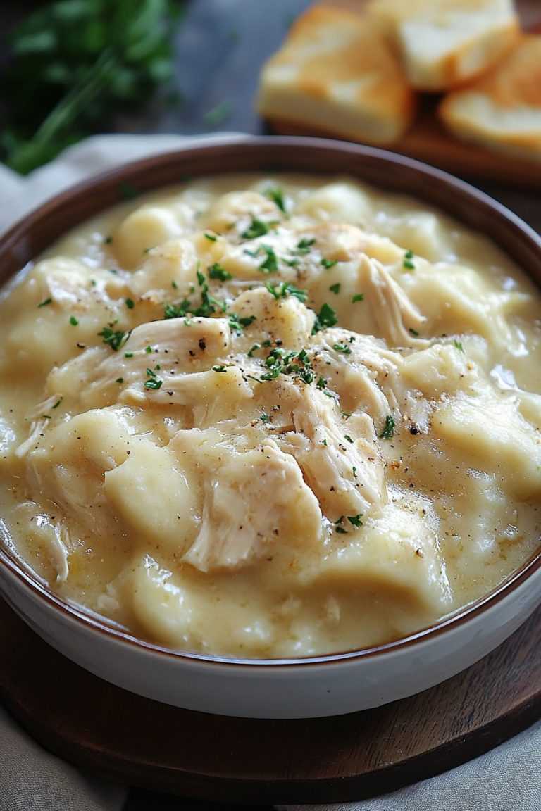 Copycat Cracker Barrel Chicken and Dumplings