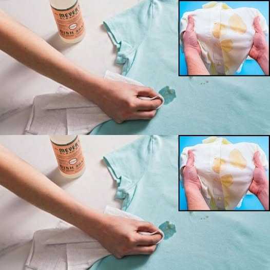 Oil stains on clothes: my grandmother used to remove them like this! The result was impeccable!