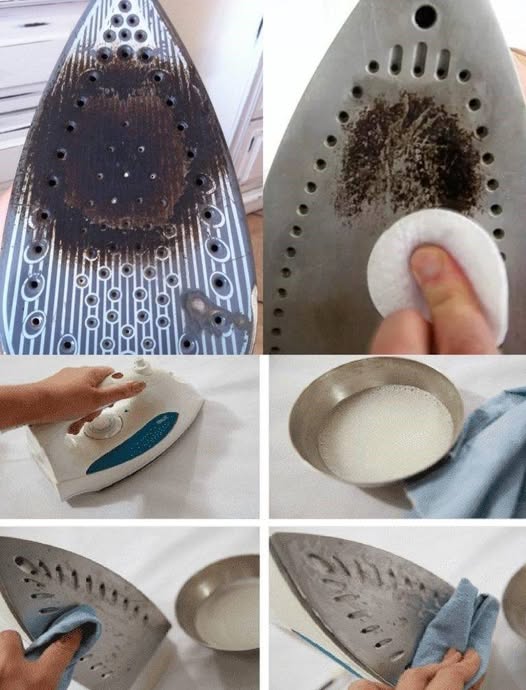 Dirty iron, the laundry method to clean it thoroughly: it comes back like new