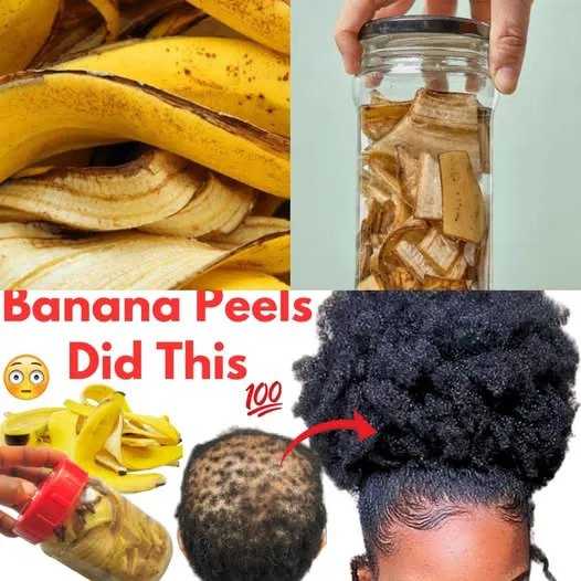 Banana Peels: The Secret to Fast Hair Growth and Stronger Strands