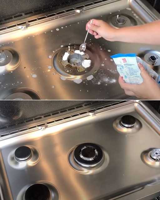 How to clean the hob naturally