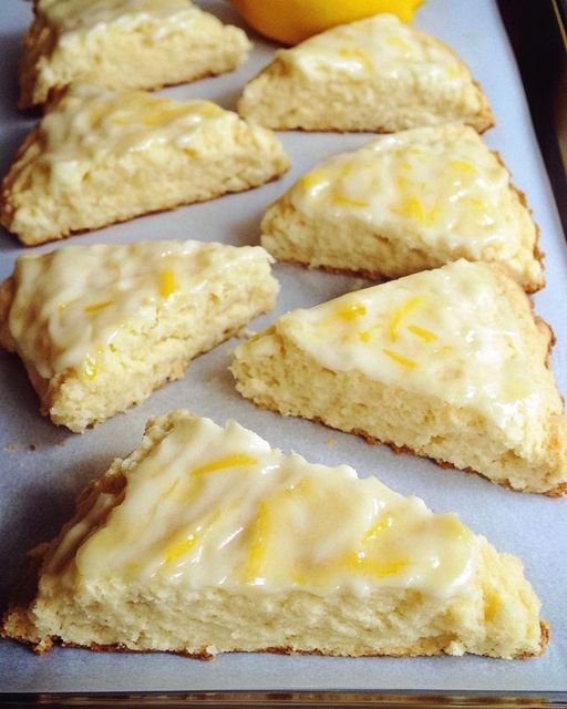 Lemon Cream Scones