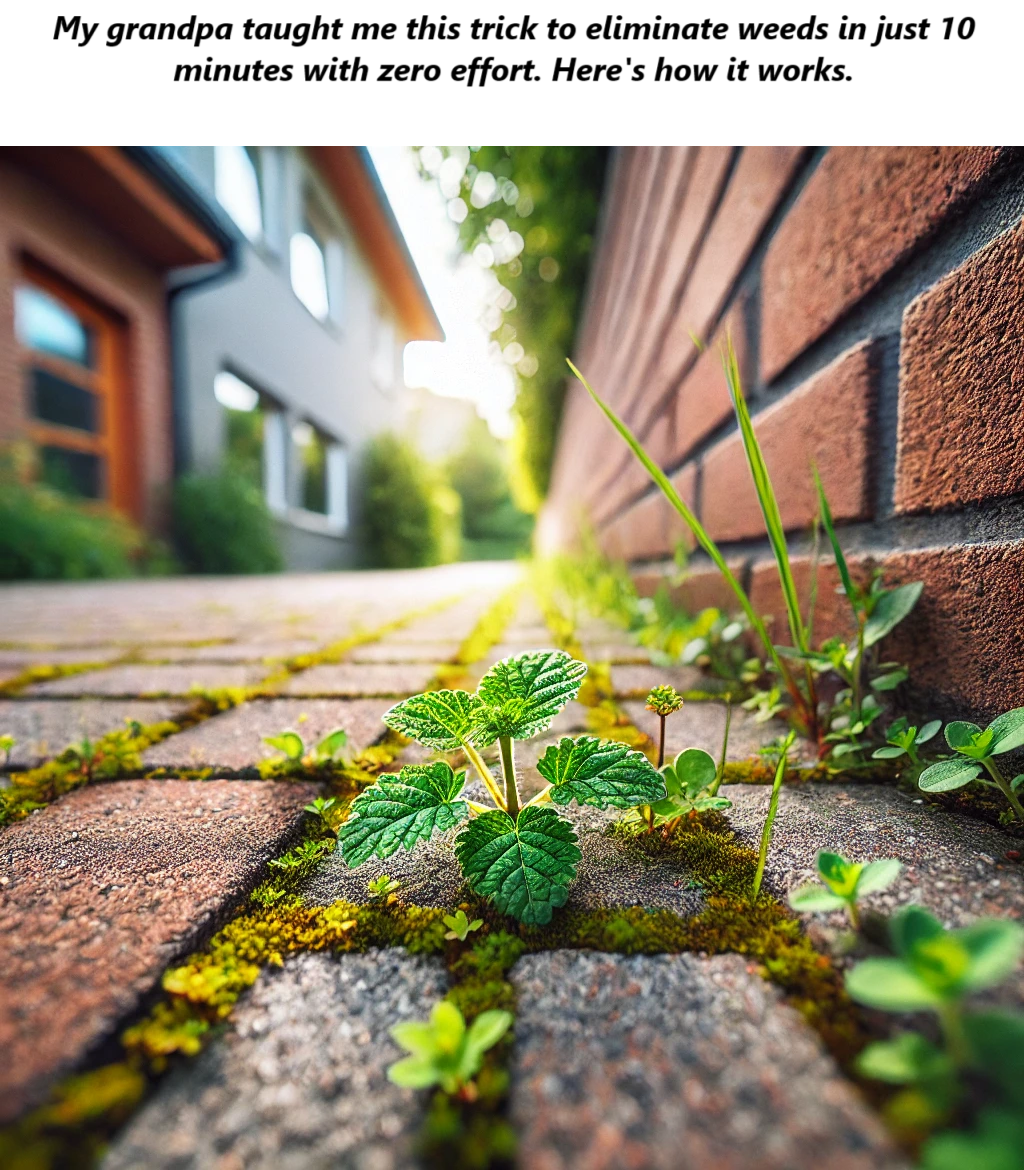 How to Effectively Remove Weeds from Brick Pathways in Just 10 Minutes