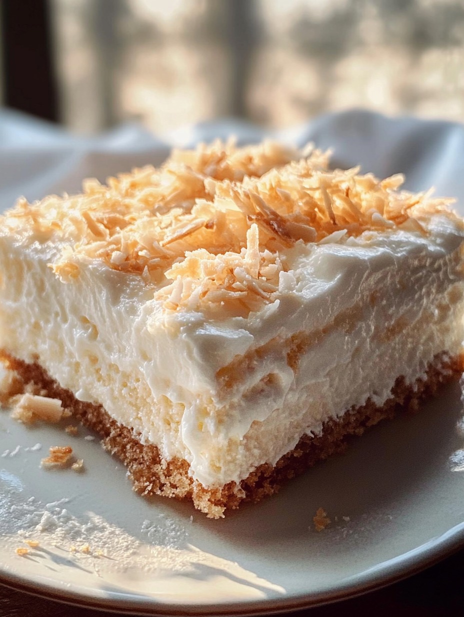 Best Coconut Icebox Cake