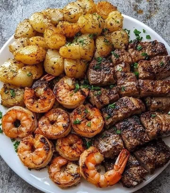 CAJUN SHRIMP AND STEAK FEAST