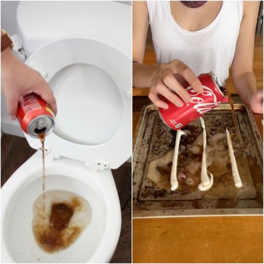 Coca-Cola: Not Just a Refreshing Drink, But a Powerful Cleaning Agent too!