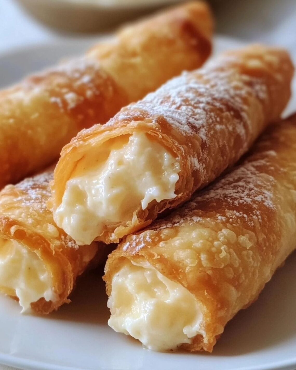 Italian Cream Stuffed Cannoncini