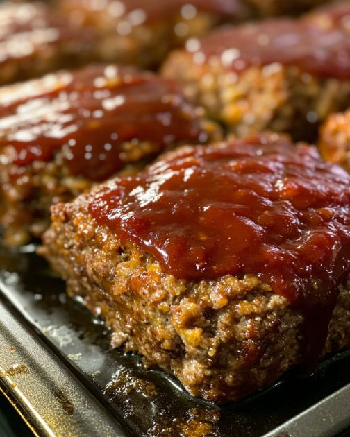 5-Ingredient Sheet Pan Meatloaf