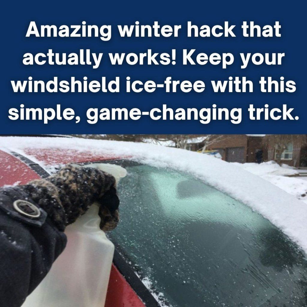 How to Prevent an Icy Windshield With A Simple Hack?