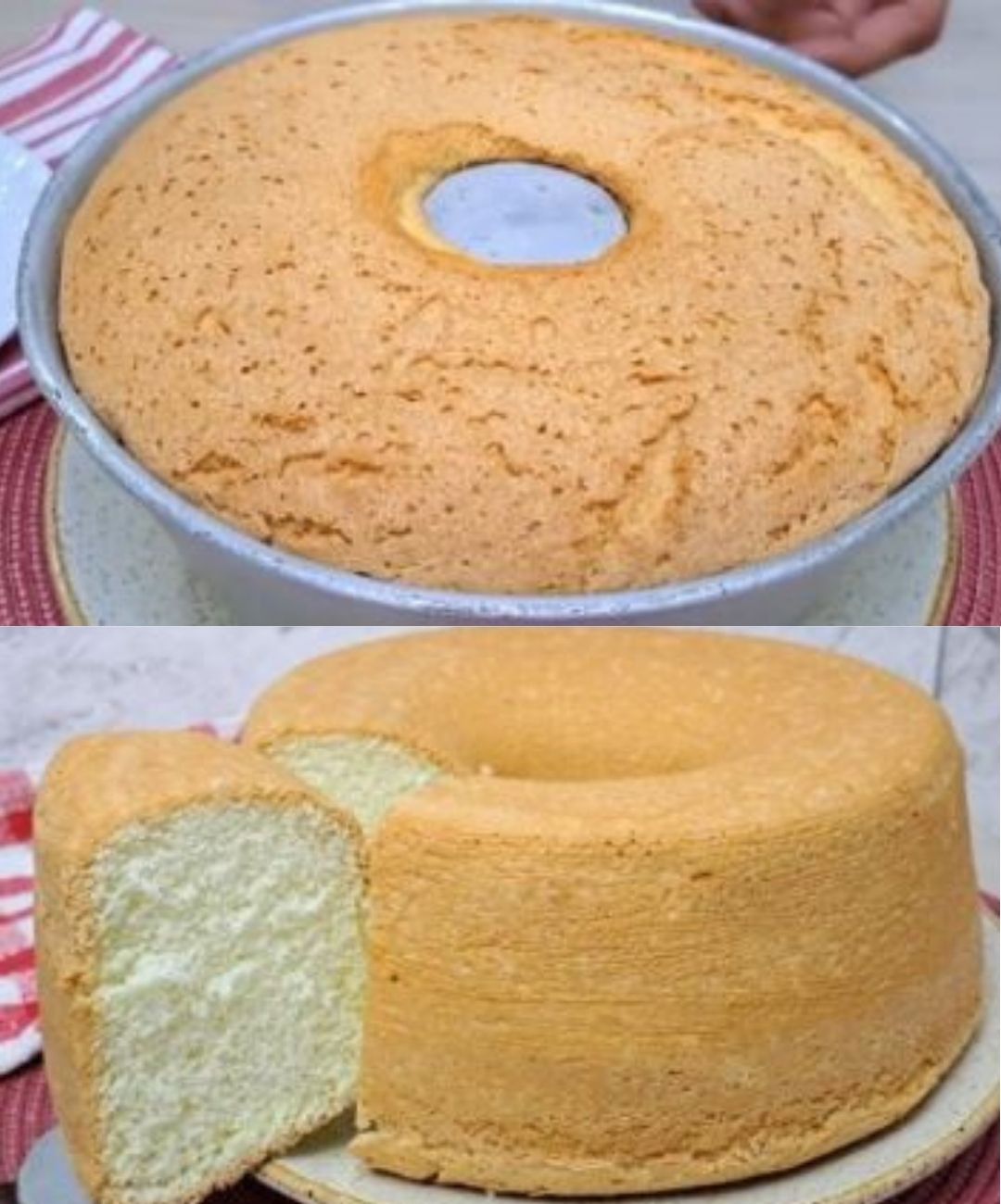 Easy and Quick Cake Without Wheat Flour with 3 Ingredients