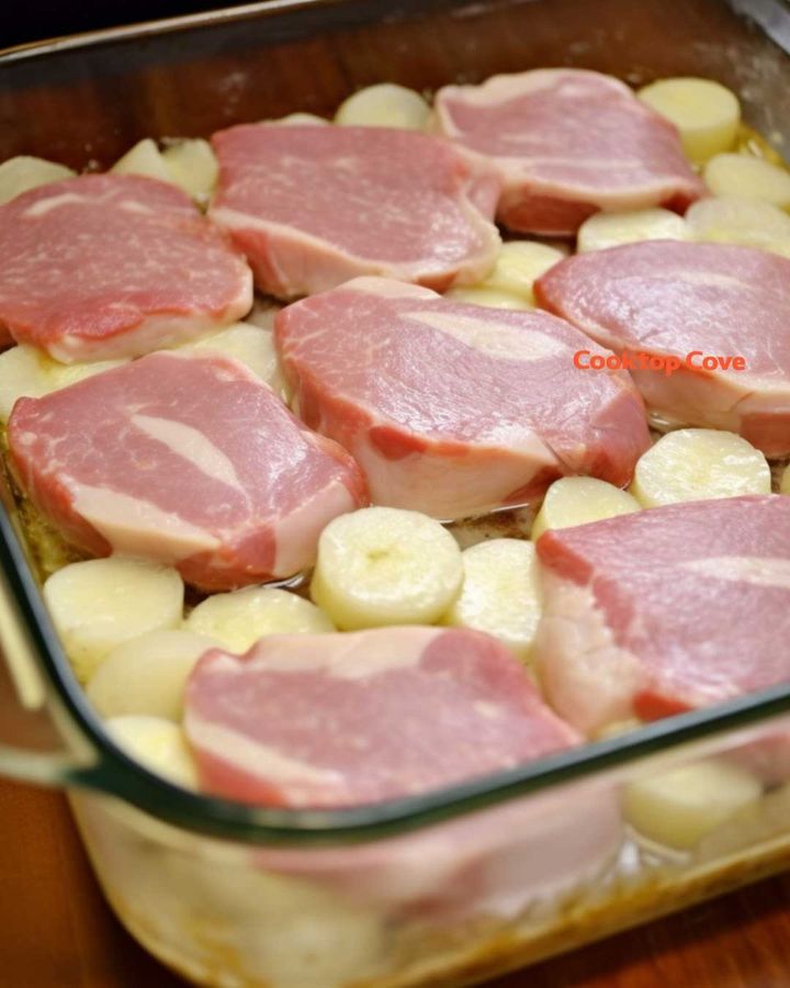 Creamy Pork Chops and Potatoes