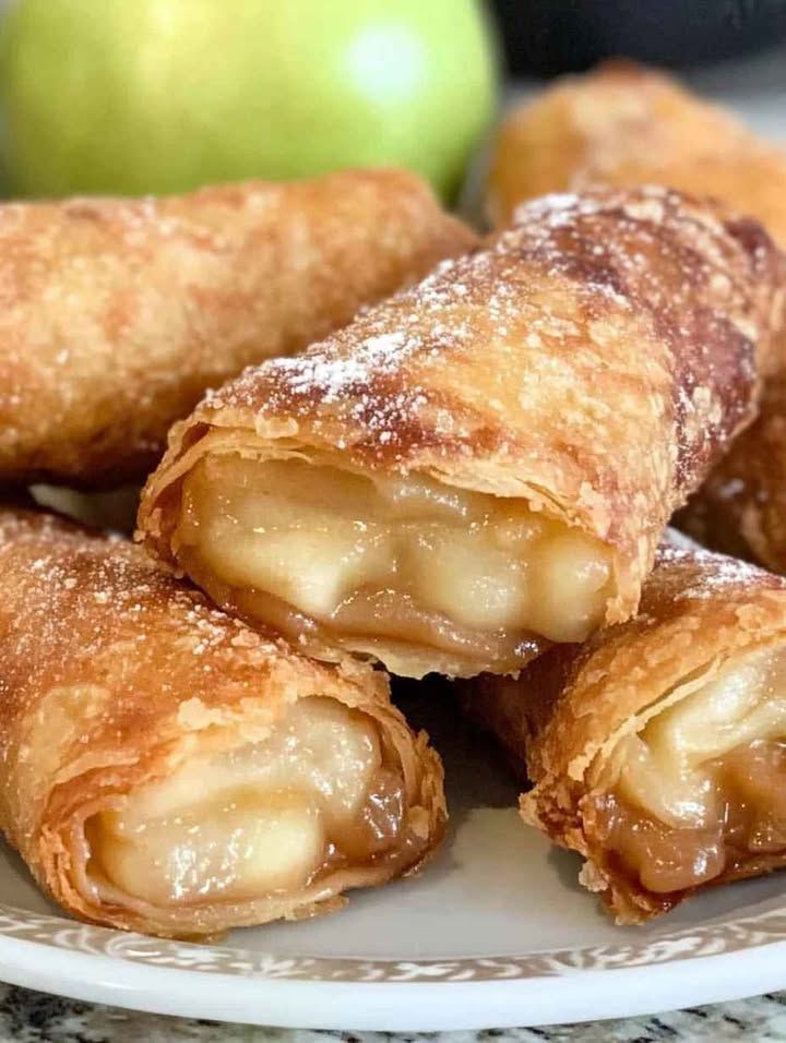 Apple Pie Egg Rolls Recipe