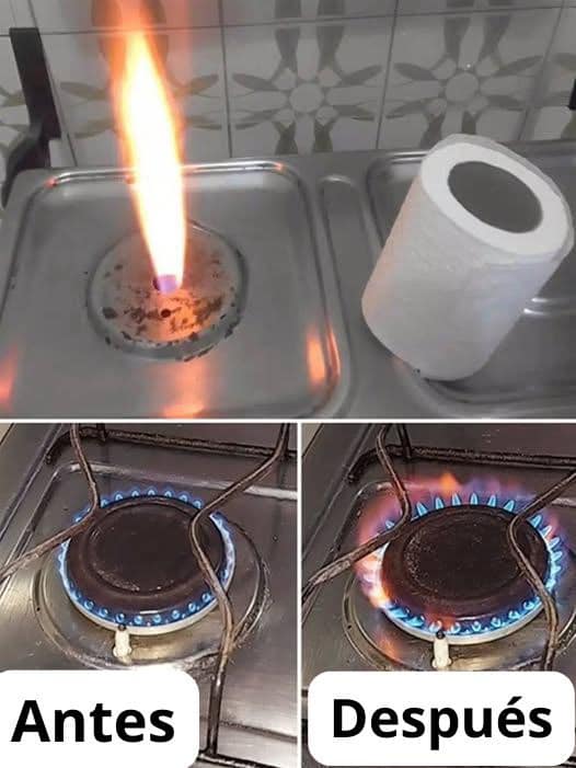 How to unclog kitchen nozzles and make the flame stronger with this homemade trick