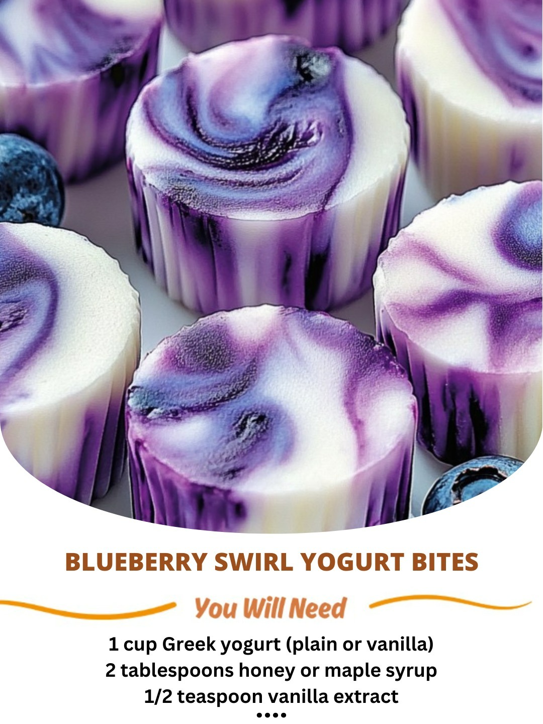 Blueberry Swirl Yogurt Bites: A Refreshing, Protein-Packed Treat for Every Occasion