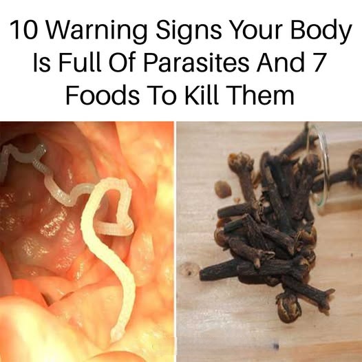 10 Warning Signs Your Body Is Full Of Parasites And 7 Foods To Kill Them