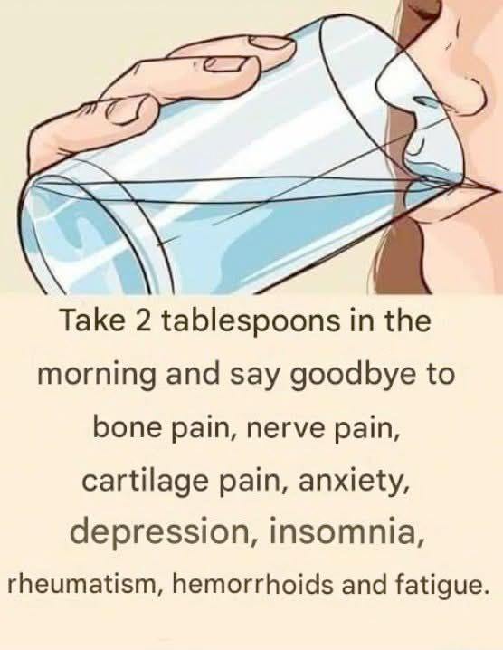 Two Spoons In The Morning And Forget About Bone Pain, Diabetes, Nerves And Depression