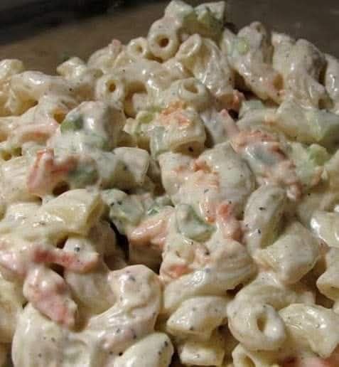 Sweet Amish Macaroni Salad