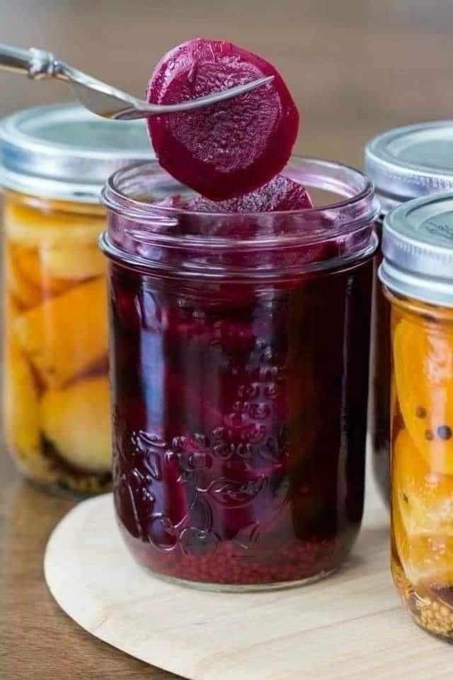 Marinated beets