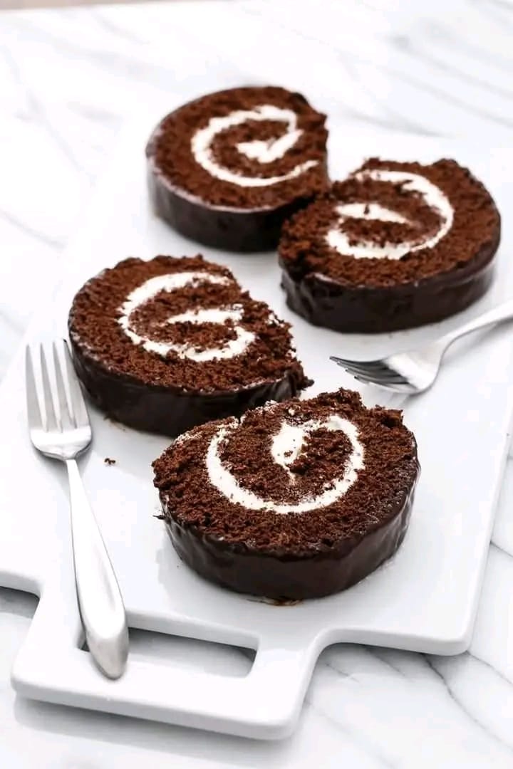 Chocolate Swiss roll