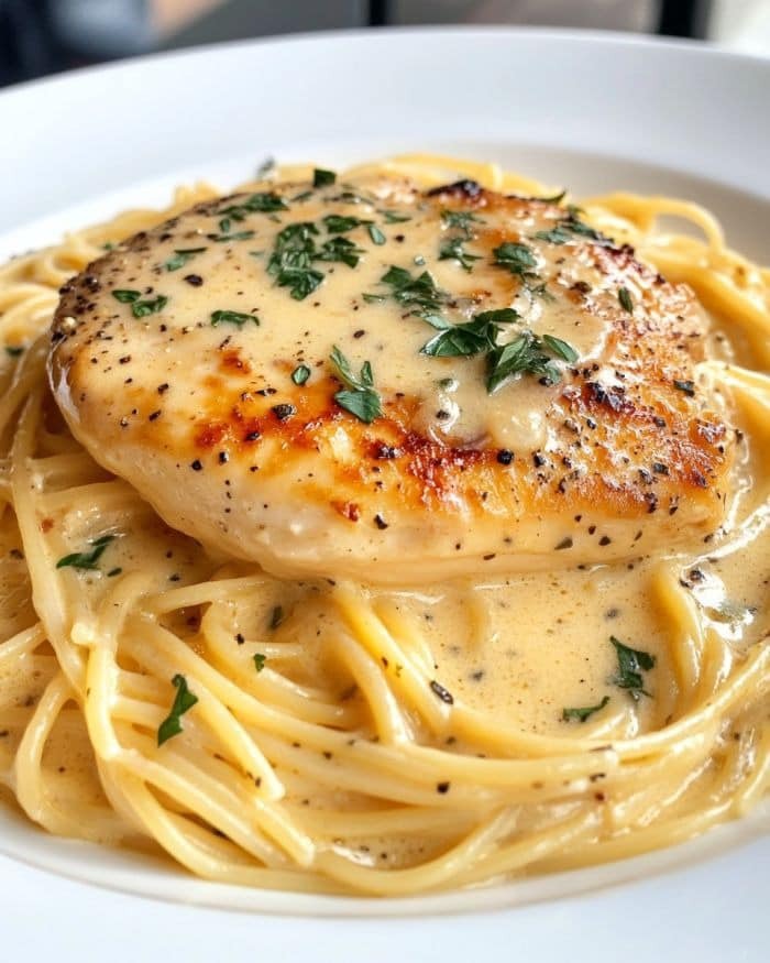 Creamy Angel Chicken Pasta