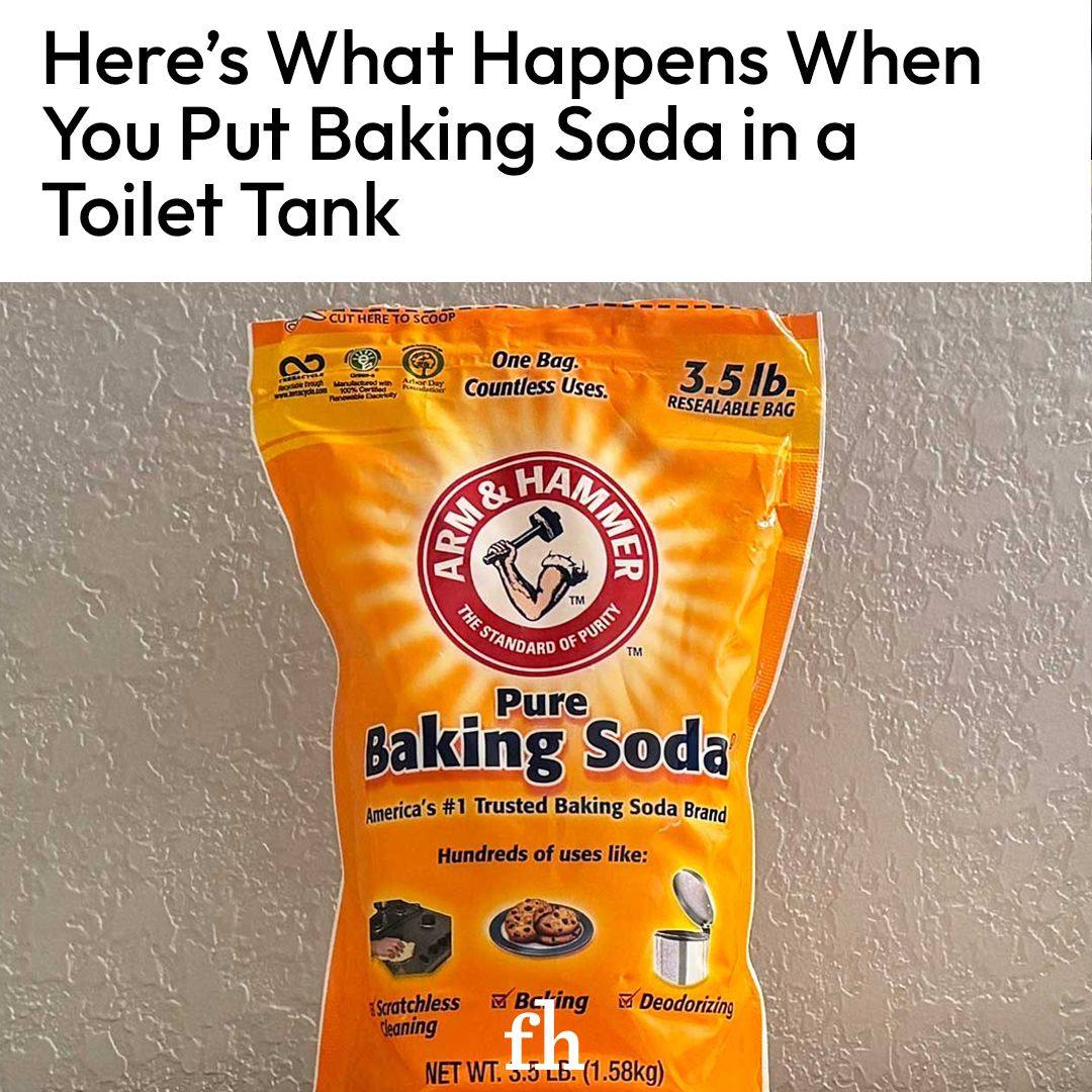 What Happens When You Put Baking Soda in a Toilet Tank?