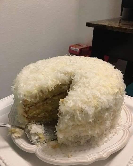 Coconut Cake With Seven-Minute Frosting