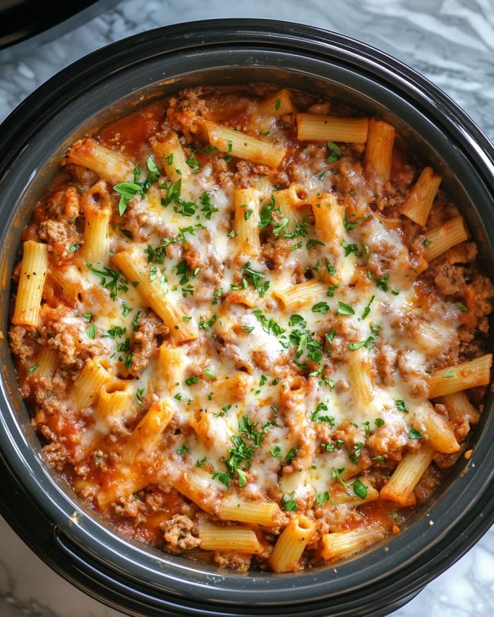 In our house, we call it ‘Lazy Day Ziti.’ It’s so good, no one would guess how effortless it is!