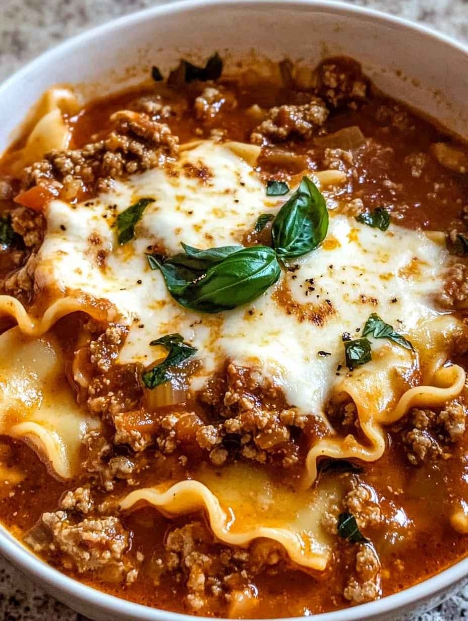 How to make One Pot Lasagna Soup Recipe