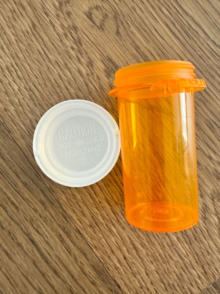 Lady had a bunch of empty old pill bottles. Instead of tossing them out, she came up with these brilliant ideas