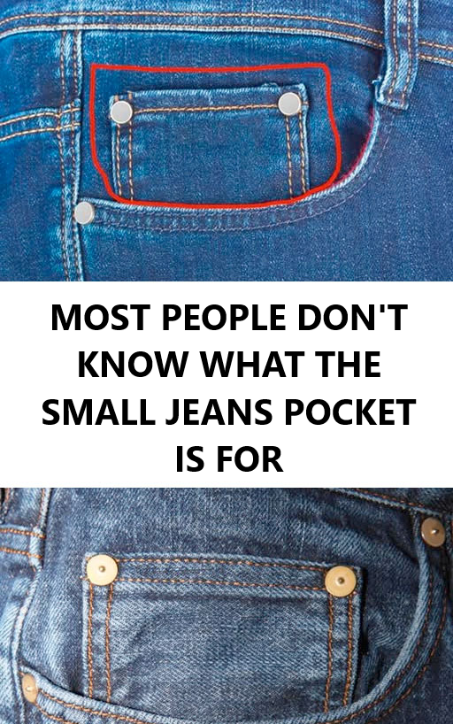 What is the small pocket on jeans for? Here is its real function