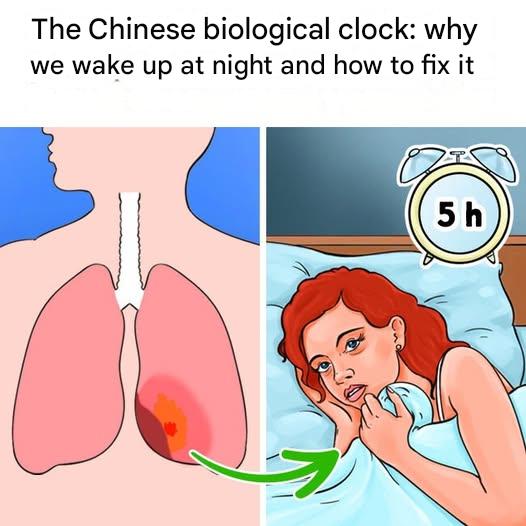 The Chinese biological clock explains why we wake up at night and how to fix it