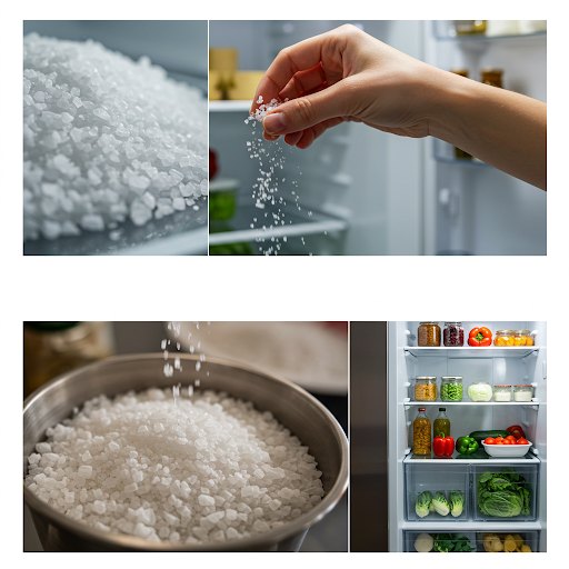 If you put salt in your refrigerator, you’ll get significant benefits. You’ll wonder why you didn’t do it sooner!