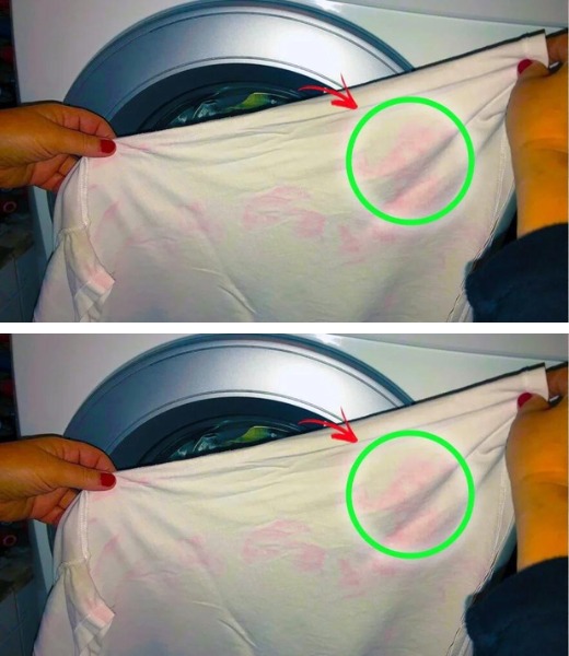 HOW TO REMEDY WHITE ITEMS THAT HAVE BECOME PINK AFTER A BAD WASH