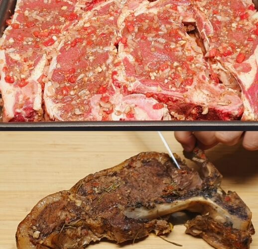 Your guests will be amazed! I learned this trick at a restaurant! Recipe for cooking BEEF!