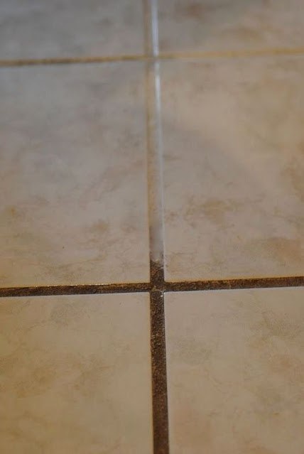 3 INGREDIENT GROUT AND TILES CLEANER! MAKE YOUR GROUT LOOK LIKE NEW! AND TIPS ON HOW TO KEEP IT SPOTLESS!