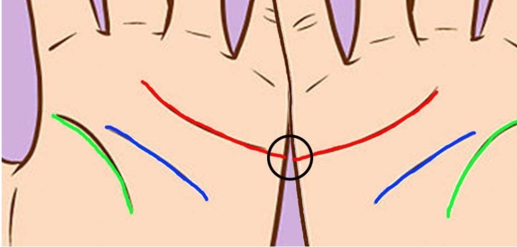 Put your hands together — if these two lines on your palm match up, here’s what you need to know