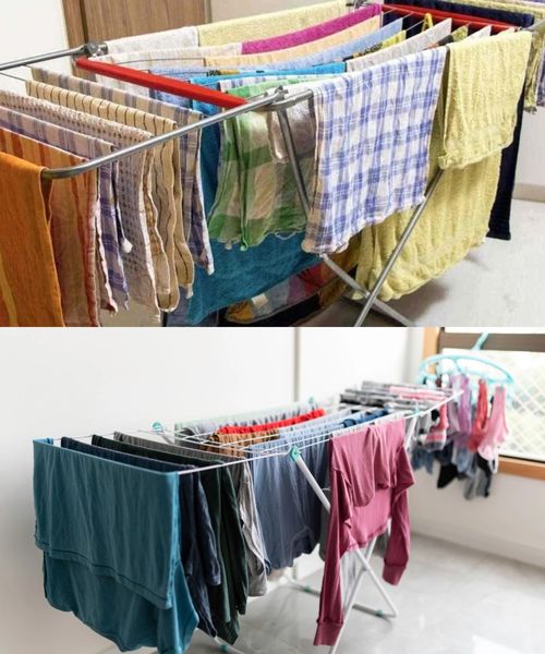 Clothes lined up at home, in the right place – here they dry in 10 minutes