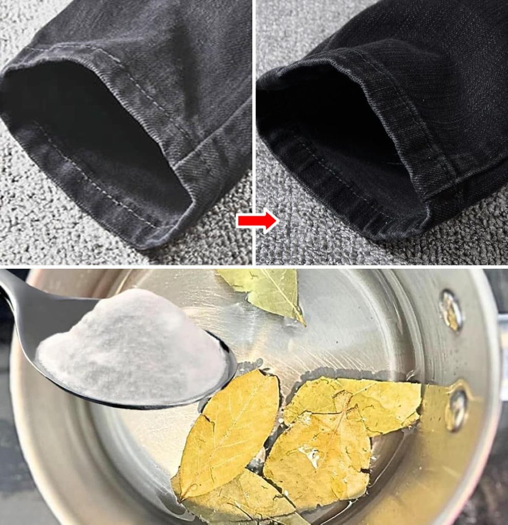 DIY Remedy with Laurel and Bicarbonate to Restore Faded Laundry