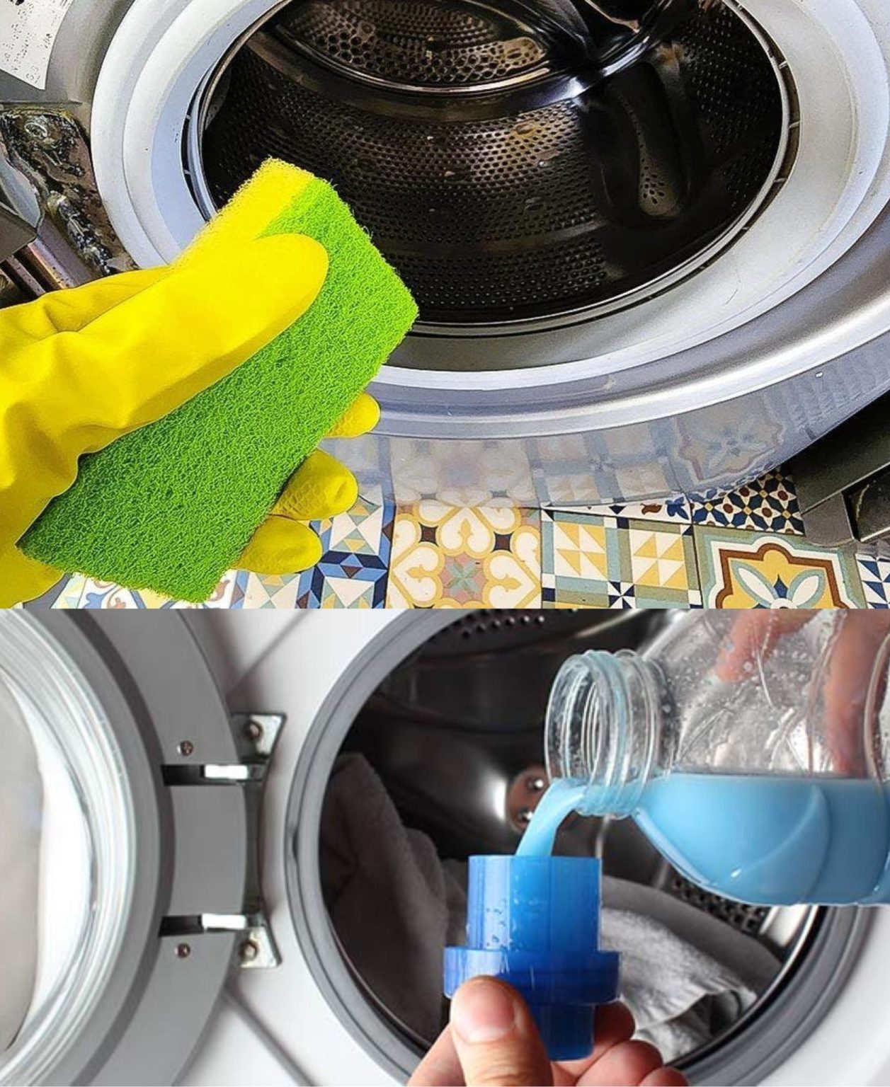 With this method, you can clean your washing machine in minutes and your laundry will smell great! Everyone is wrong!