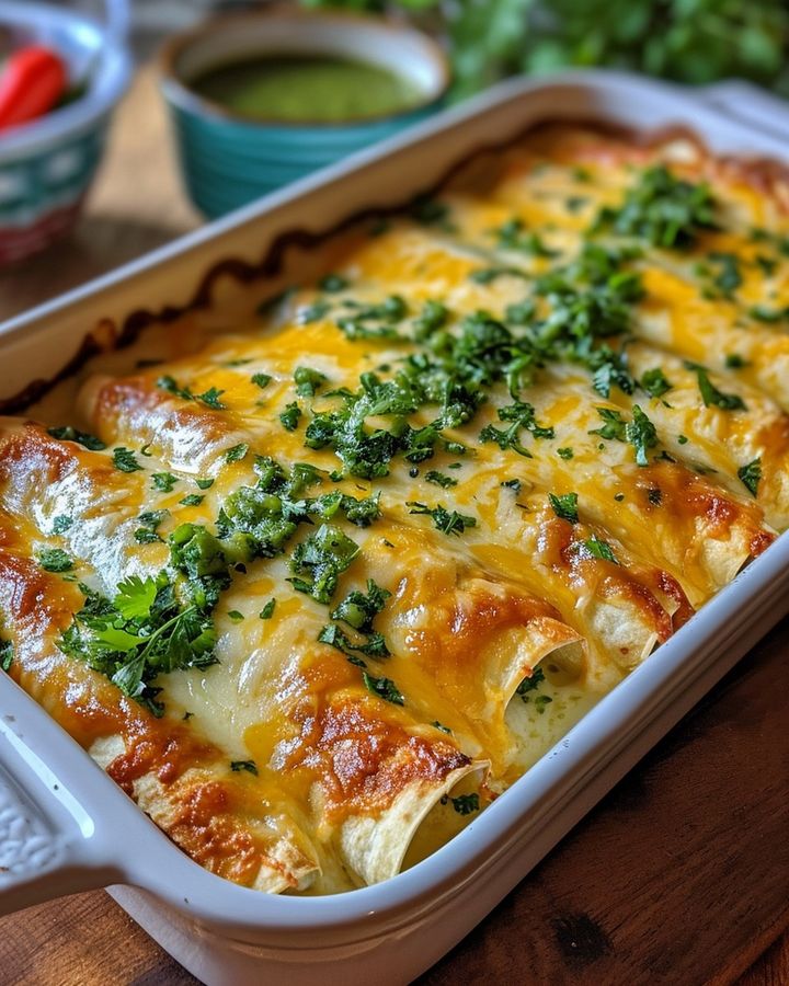 Recipe: Cream Cheese Enchiladas