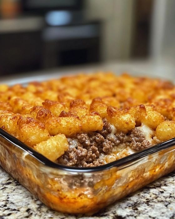 Poor Man’s Tater Tot Casserole